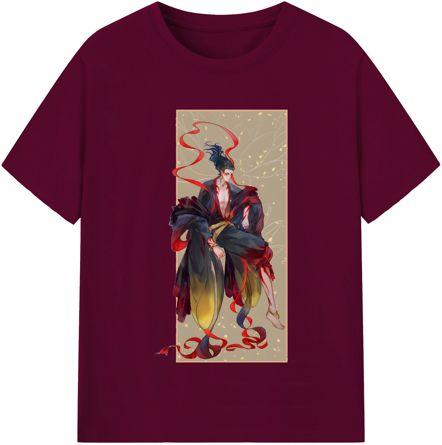 （画像用） Ne Zha 2 ナタ 魔童の大暴れ レディースカジュアルプリントTシャツ（綿100％）